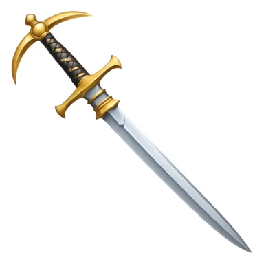 Fourth wing dagger tail sticker