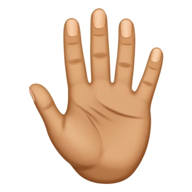 Like emoji but the thumb is half raised sticker