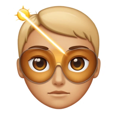 laser on skin sticker