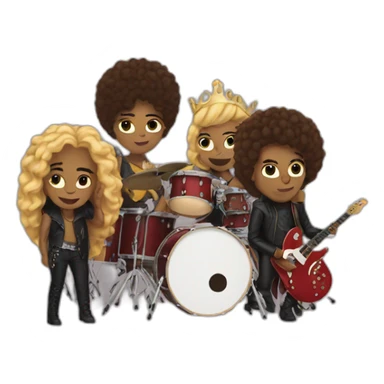 Queen band sticker