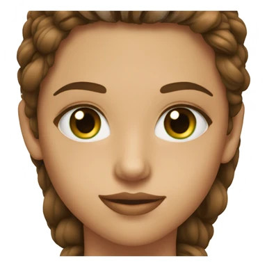 13 year old with brown hair green eyes big lips and tanned sticker