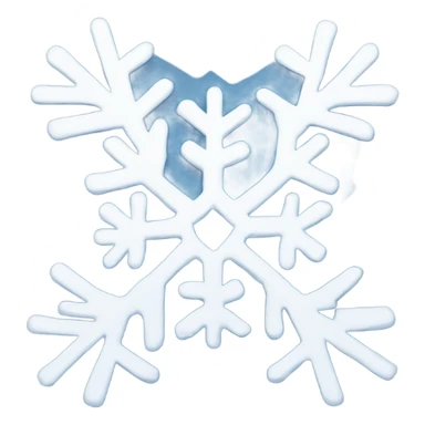 Snowflake upset sticker
