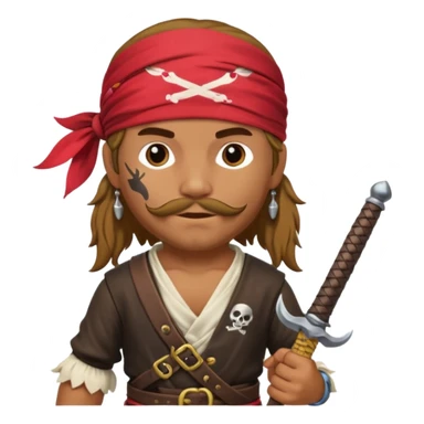 pirate of caribian sticker