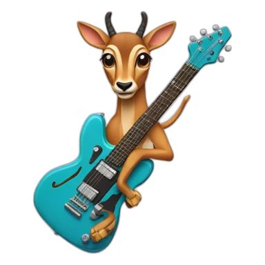 Impala with guitar sticker