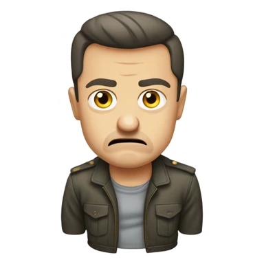zelensky angry sticker