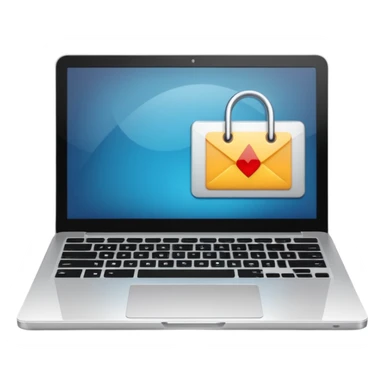 laptop with black friday deals tab open on it sticker