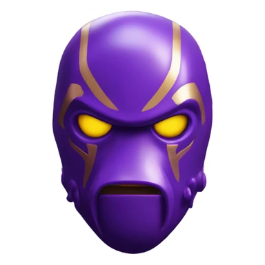 Thanos meme squid game mask red sticker