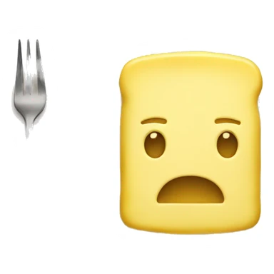 butter on a plate sticker