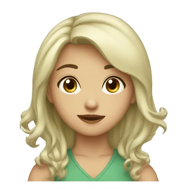 Девушка красивая sticker