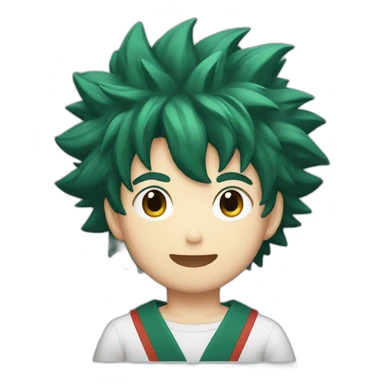 Izuku midoria sticker