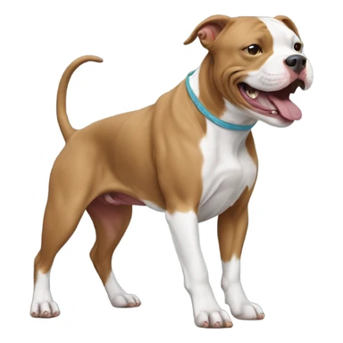 Pitbull doing the floss sticker