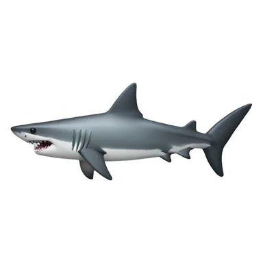 A hammer shark sticker