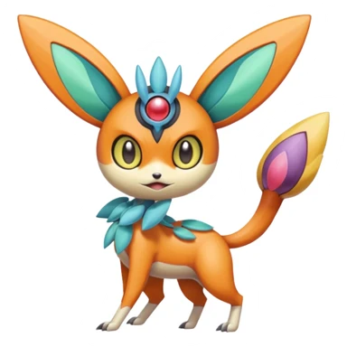 Meloetta-Victini-Genesect-Vikavolt-Venonat-fusion sticker