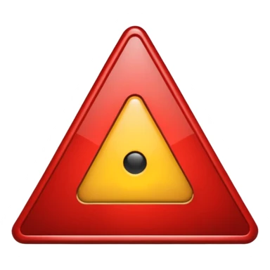 simbolo de alerta sticker