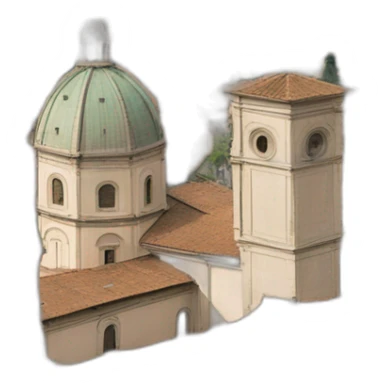 Bergamo Alta Skyline sticker