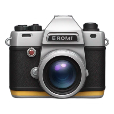 Photo camera  sticker
