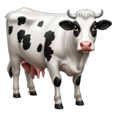 Un vache à l'abattoir sticker