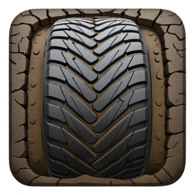 Tire Tracks  sticker