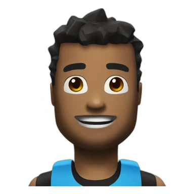 roblox avatar of iii sticker