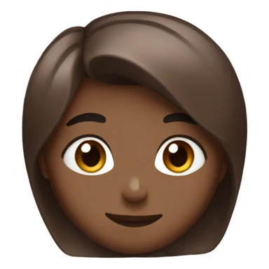 anime with chocolate color palette sticker