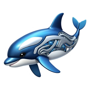 cybernetic android orca sticker