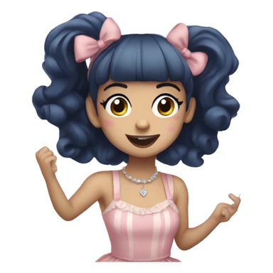 Melanie Martinez dancing  sticker
