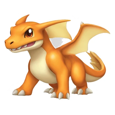 Cubone-Charizard-Fakémon-Pokémon Fusion sticker