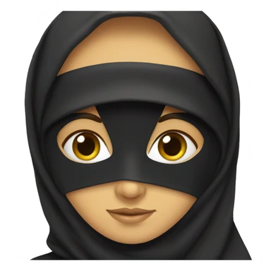 Niqab sticker