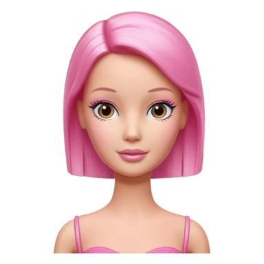 hairless barbie doll sticker