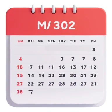 Kalendorius su streak Ugnele 
 sticker