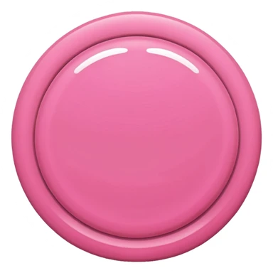 Two pink circles sticker