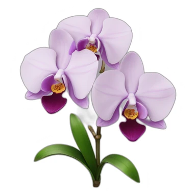 Orchid sticker