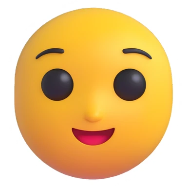 side eye 3D emoji sticker