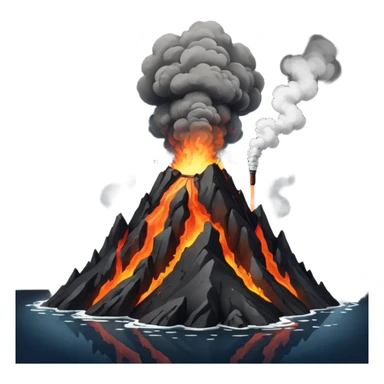Volcanic Isle sticker