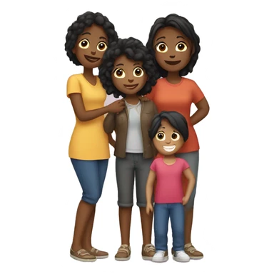 lesbian family sticker