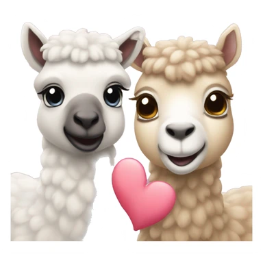 Cria o emoji derretido com dois corações  sticker