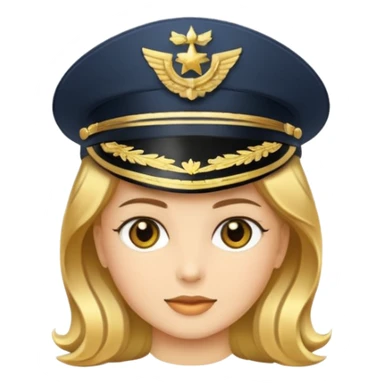 Nacy captain insignia sticker