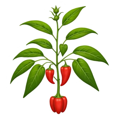 pepper plant sticker