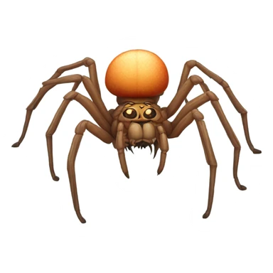 Realistic spider sticker