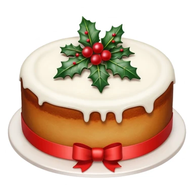 Christmas Cake sticker