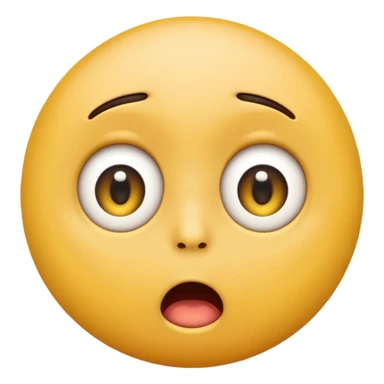 Quiero un emoji como este 😳 pero con los ojos más salidos sticker