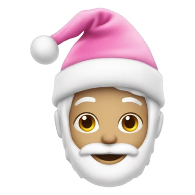 white christmas with pink decorations  sticker