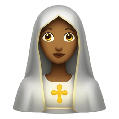La vierge marie  sticker