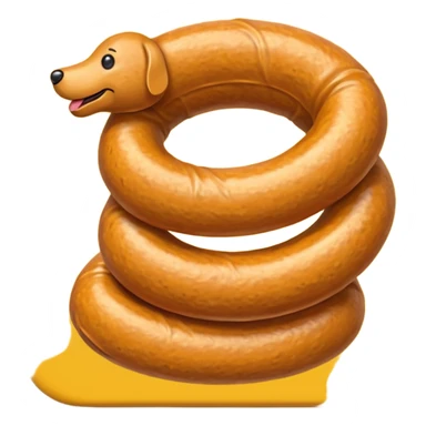 mustard sausage  sticker