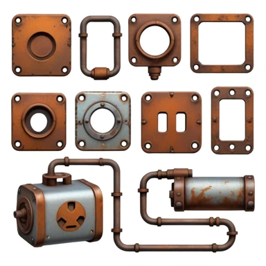 Dystopian Aesthetic Scenery Decorations sticker