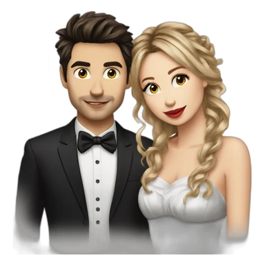 Dan Balan and Tina Karol love sticker
