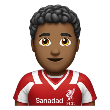 Liverpool fc uniform sticker