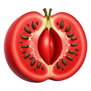 Granada fruta (representa a la ciudad) sticker