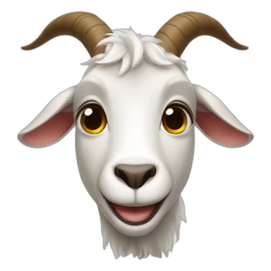 The Real Goat sticker