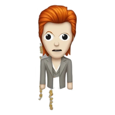 David bowie ziggy stardust sticker